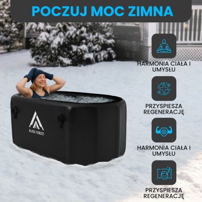 21. Extralink Ice Bath | Wanna do morsowania | 160x85x65cm