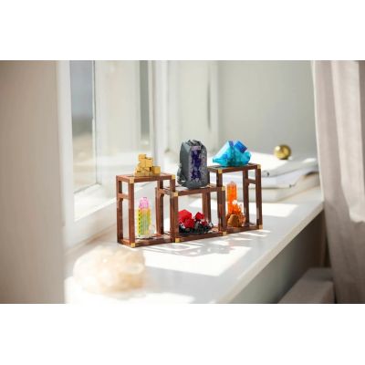 9. LEGO 21362 Ideas - Kolekcja minerałów