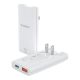 3. Ładowarka sieciowa Choetech PD6011 65 W GaN Ultra USB-C + USB-A - biała