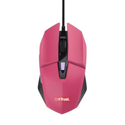 2. Mysz gamingowa TRUST FELOX GAMING GXT109P Różowa