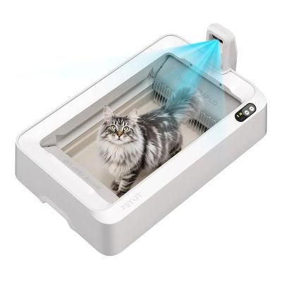 2. PETKIT T7-EU Kot Samoczyszcząca się kuweta Biały