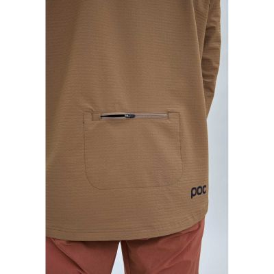 5. Bluza POC W's Mantle Thermal Hoodie brązowy