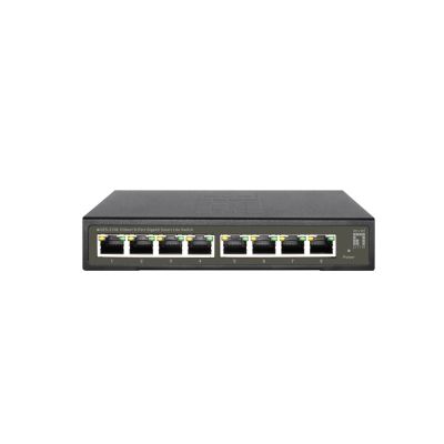 5. LevelOne GES-2108 przełącznik sieciowy Zarządzany L2 Gigabit Ethernet (10/100/1000) Czarny