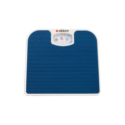 ELDOM MECHANICZNA WAGA ŁAZIENKOWA BR2016N NIEBIESKA DO 130 KG