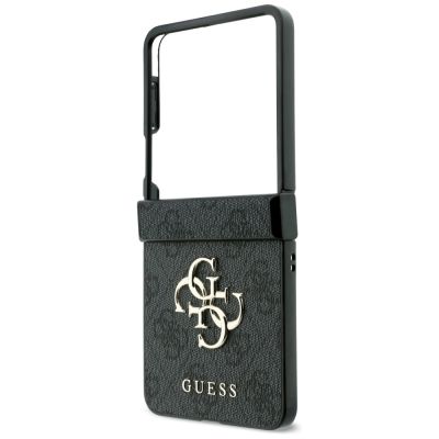 5. Etui Guess Big 4G Logo na Samsung Galaxy Z Flip 8 - czarne