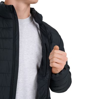 5. Kurtka męska puchowa 4F M597 głęboka czerń 4FWAW25TDJAM597 20S