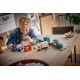 10. LEGO City 60509 - Portowy pociąg towarowy, dźwig i ciężarówka