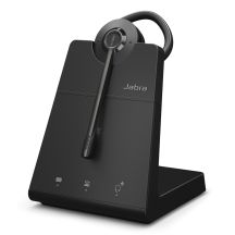 Jabra Engage 45 SE Zestaw słuchawkowy Bezprzewodowy Nauszny, Opaska na głowę Biuro/centrum telefoniczne Czarny