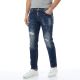 5. Spodnie jeansowe męskie Geographical Norway MOD 201 EO MEN 2614 niebieskie (SW5423H/GNO/Blue)