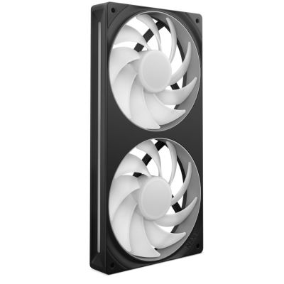 7. NZXT RF-U24HF-B1 system chłodzenia komputerów Obudowa komputera Wentylator Czarny