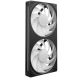 7. NZXT RF-U24HF-B1 system chłodzenia komputerów Obudowa komputera Wentylator Czarny