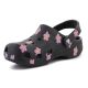 3. CROCS CLASSIC FLOWERR CLOG K BLACK 212670-001