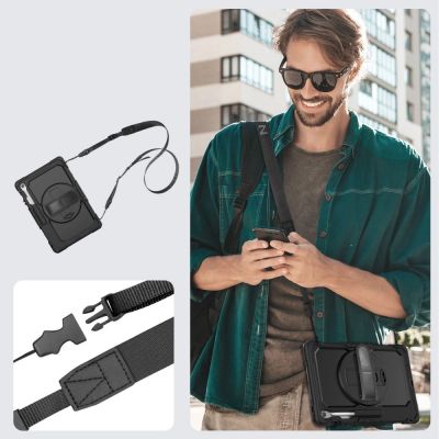 9. Etui Tech-Protect Solid na Samsung Galaxy Tab S10 FE+ - czarne