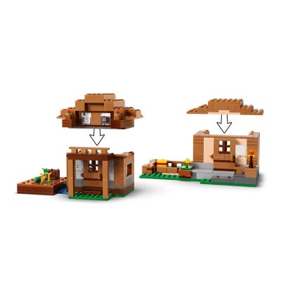 8. LEGO Minecraft 21596 - Najazd przywoływaczy na wioskę