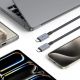 5. Kabel Tech-Protect UltraBoost Max USB-C 4.0 / USB-C 4.0 PD 240W 8K 40Gbps 2m - szary