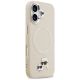 4. Etui Karl Lagerfeld Karl & Choupette Pins MagSafe do iPhone 17 - beżowe