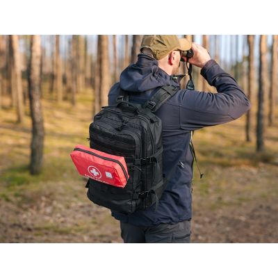 7. Plecak wyprawowy 16" Tracer Evo Black 25L