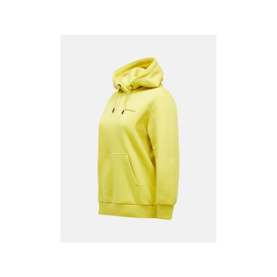 3. Bluza damska PEAK PERFORMANCE W Original Small Logo Hood kolor żółty