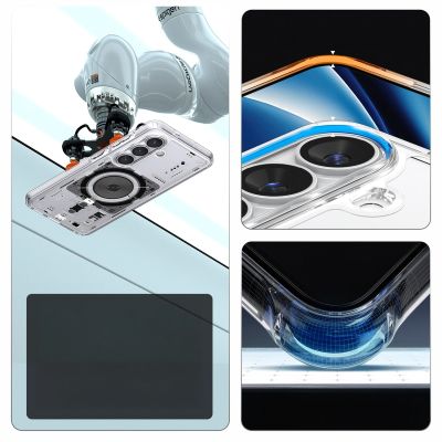 20. Etui Spigen Ultra Hybrid Mag MagSafe na Samsung Galaxy S26+ Neo One - przezroczyste