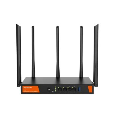 6. Tenda W30E AX3000 router bezprzewodowy Gigabit Ethernet Dual-band (2.4 GHz/5 GHz) Czarny
