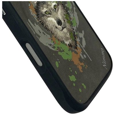 7. Etui Nimmy Wilk MagSafe na iPhone 16 Pro Max - szare