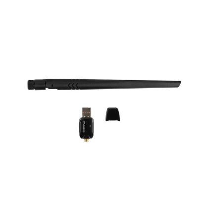6. LANBERG KARTA SIECIOWA BEZPRZEWODOWA WIFI USB 2.0 DUAL BAND AX900 ANTENA
