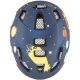 9. Kask rowerowy dziecięcy uvex kid 2 cc dk.blue rocket m.46-52 cm
