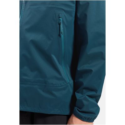Kurtka przeciwdeszczowa męska Odlo ESSENTIAL 2.5L WATERPROOF Jacket hardshell zielona