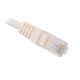 6. Patchcord U/UTP Lanberg PCU6-10CC-0100-W (RJ45 - RJ45 ; 1m; UTP; kat. 6; kolor biały)