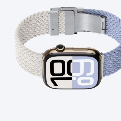 4. Zestaw 2 pasków AMAZINGTHING Blend Band do Apple Watch 42mm - gwiezdny błękit / gwiezdny