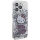 4. Etui Hello Kitty IML Kitty On Bricks Graffiti na iPhone 13 Pro Max - białe