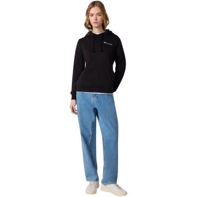 4. Bluza damska Champion Hoodie Sweatshirt czarna 118404 KK001