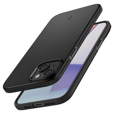14. Etui Spigen Thin Fit na iPhone 15 - czarne