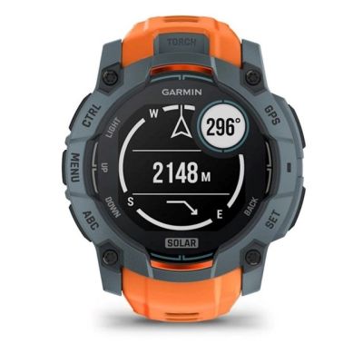 8. Zegarek Garmin Instinct 3 50mm SOLAR Twilight Solstice