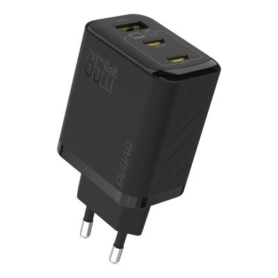 2. Ładowarka sieciowa Dudao A29C 65W GaN + kabel USB-C - czarna