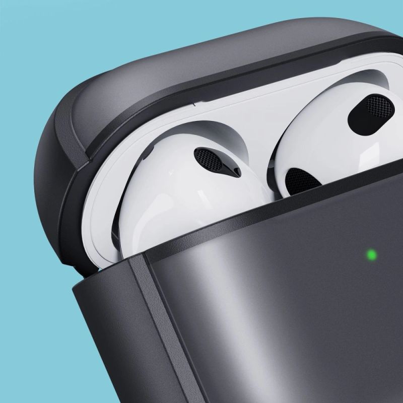 4. Etui Tech-Protect Slim Hook na AirPods 4 - czarne