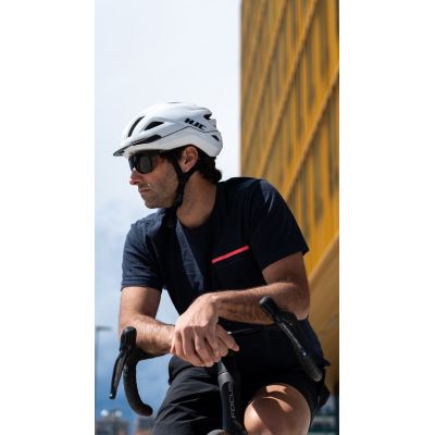 11. Kask Rowerowy HJC CROSSER WHITE r. S