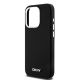 6. Etui DKNY Liquid Silicone Small Metal Logo MagSafe na iPhone 14 Pro - czarne