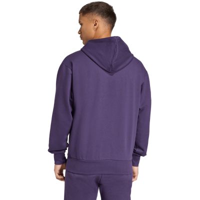 3. Bluza męska adidas Essentials Feelcozy fioletowa JX5661