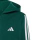 3. Bluza dla dzieci adidas Essentials Full-Zip zielona KT3373