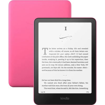 2. Ebook New Kindle Paperwhite (12th Generation) - 2024 release 7” glare-free 16GB Wi-Fi (Ad-supported) Raspberry