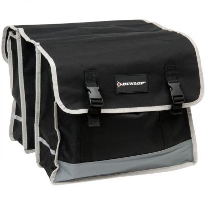4. Torba rowerowa podwójna na bagażnik Dunlop sakwa 26L 417400