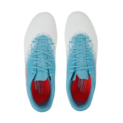 4. Buty piłkarskie Skechers Razor 1.5 Academy TF niebiesko-białe 252016 WTQP