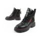 8. Lee Cooper buty botki trapery damskie sztyblety skórzane ocieplane czarne czerwone