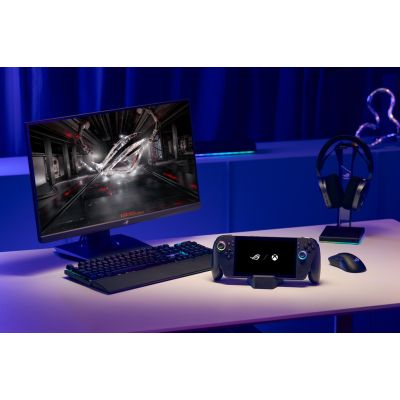 7. ASUS ROG Ally RC73XA-NH011W Ryzen AI Z2 Extreme 7.0"FHD Touch 120Hz IPS-level 500nits Glossy 24GB LPDDR5X SSD1TB Radeon Graphics 80WHrs Win11 Black
