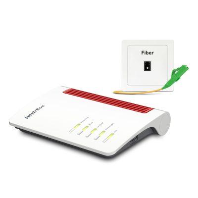 6. FRITZ!Box 5530 router bezprzewodowy Gigabit Ethernet Dual-band (2.4 GHz/5 GHz) Biały