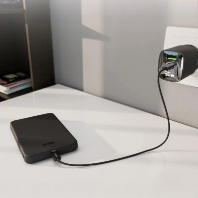 7. Powerbank SBS Mag Power Qi2 5000 mAh kompatybilny z MagSafe - czarny