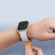 5. Magnetyczny pasek Apple Watch SE, 9, 8, 7, 6, 5, 4, 3, 2, 1 (41, 40, 38 mm) Dux Ducis Strap (LD Version) - szaro-pomarańczowy