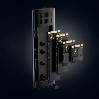 8. Kieszeń Ugreen CM400 90264 na dysk SSD M.2 z portem USB-C 3.2 - szara
