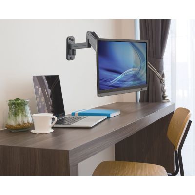 7. Manhattan 461610 uchwyt / stojak do monitorów 81,3 cm (32") Ściana Czarny